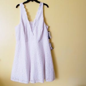 Plus Size Macy's City Studio Lace Dress